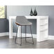 Mccoy 36.25 inch November Grey / Cinnamon Brown Counter Stool